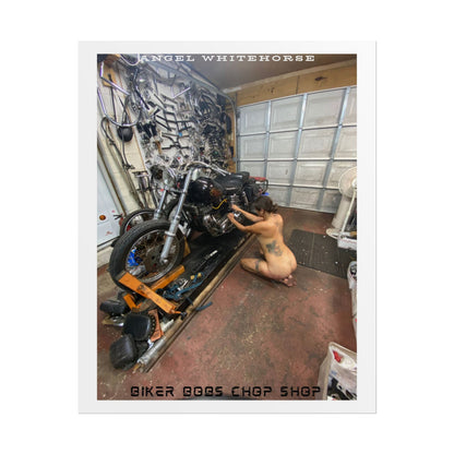 Shovelhead Angel Poster