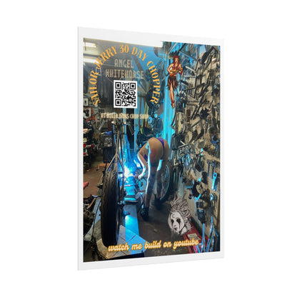 Sailor Jerry 30 Day Chopper Poster