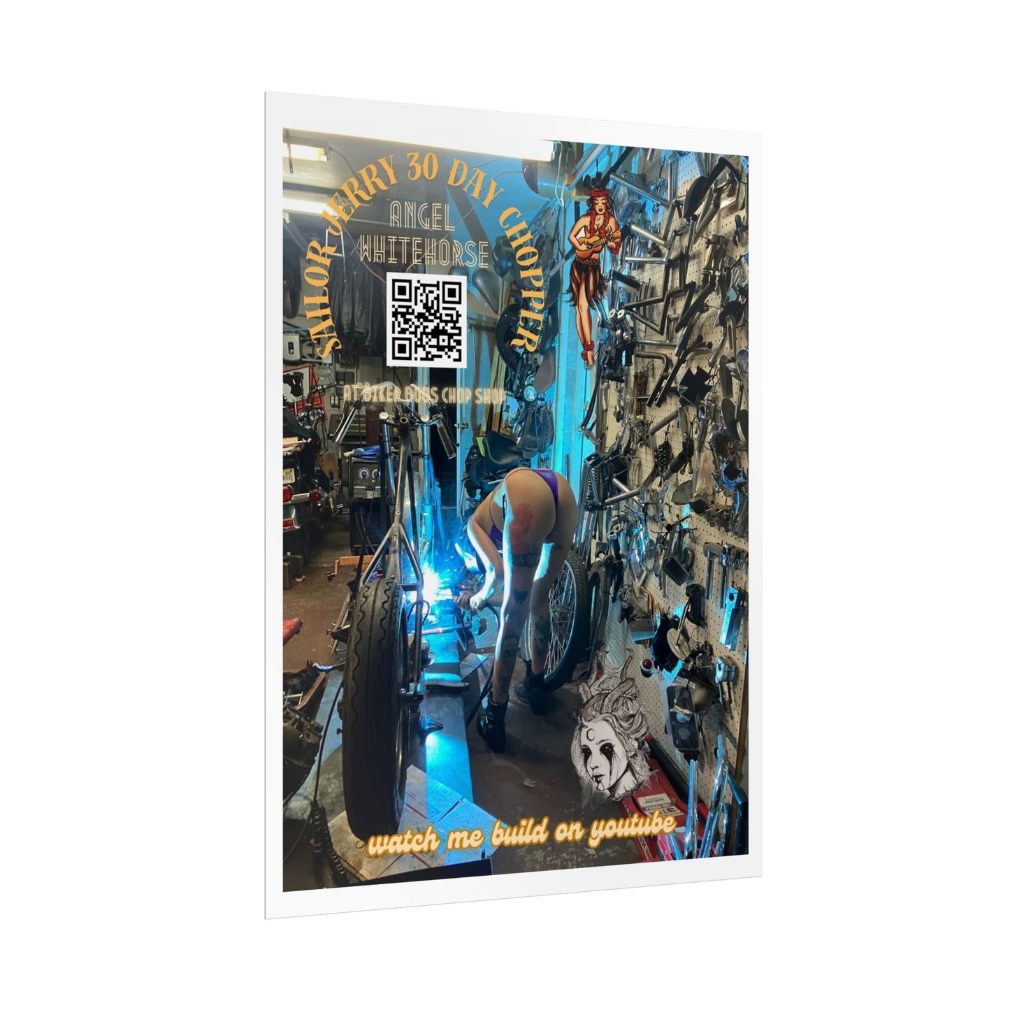 Sailor Jerry 30 Day Chopper Poster