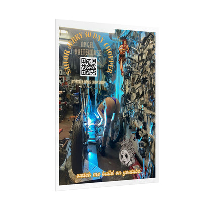 Sailor Jerry 30 Day Chopper Poster