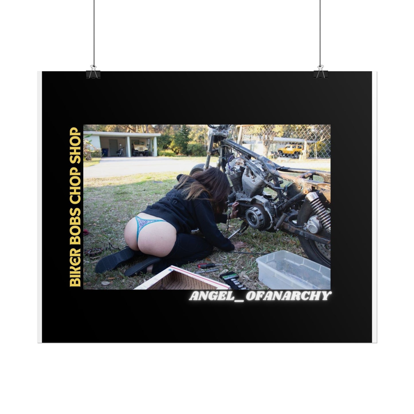 Biker Bob's Chop Shop Poster