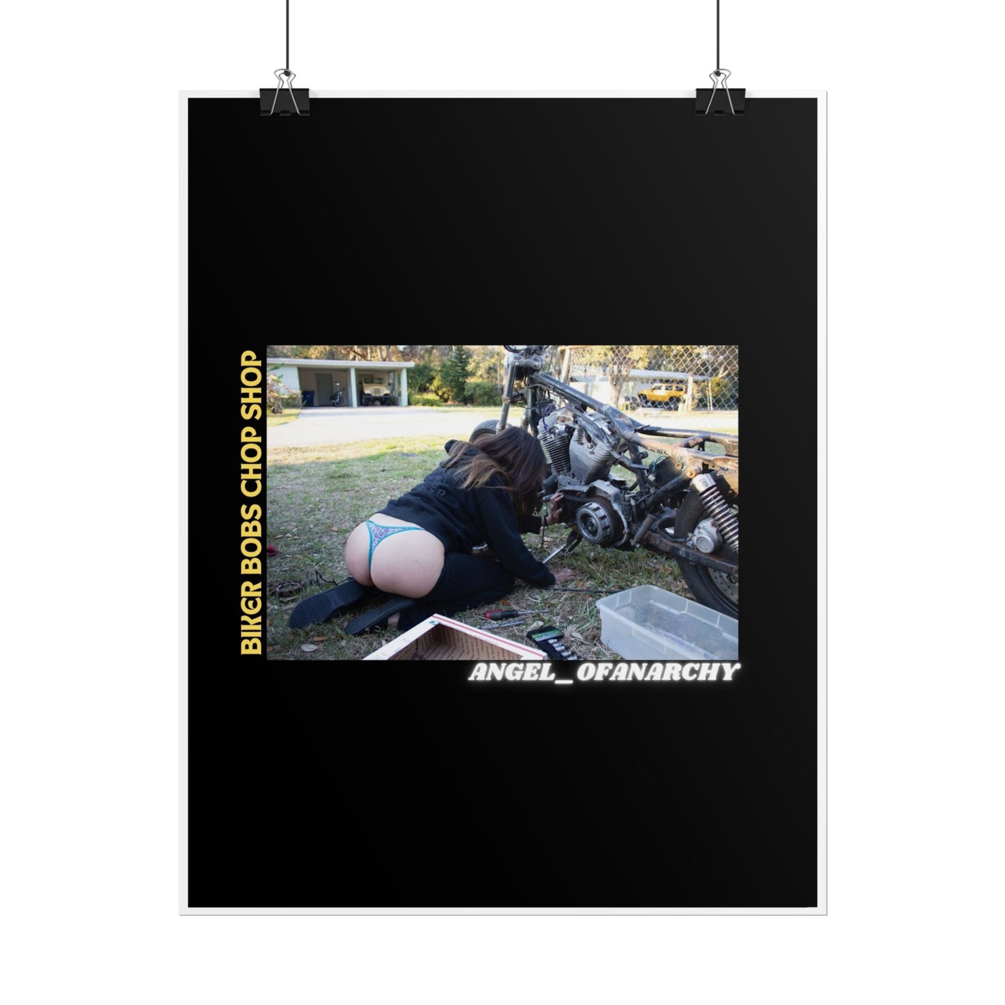 Biker Bob's Chop Shop Poster