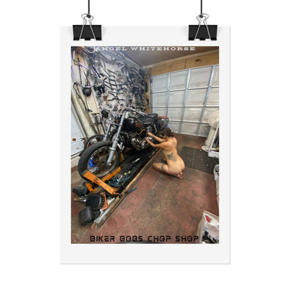 Shovelhead Angel Poster