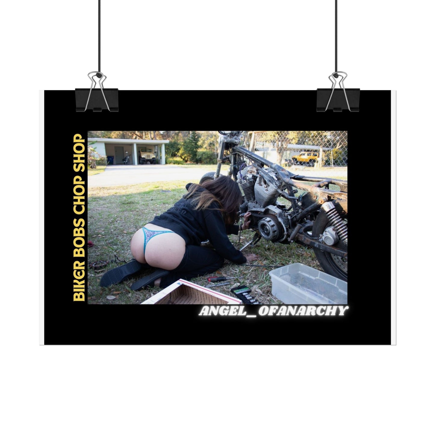 Biker Bob's Chop Shop Poster