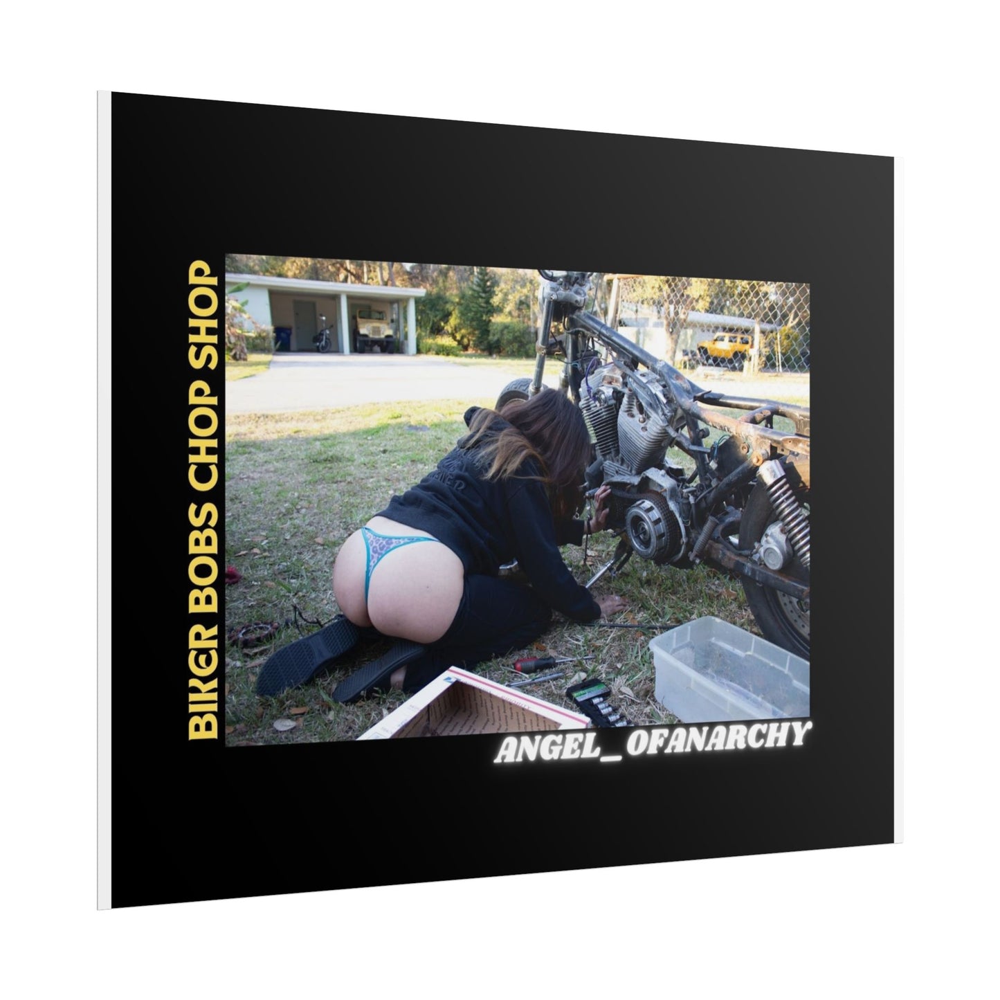 Biker Bob's Chop Shop Poster