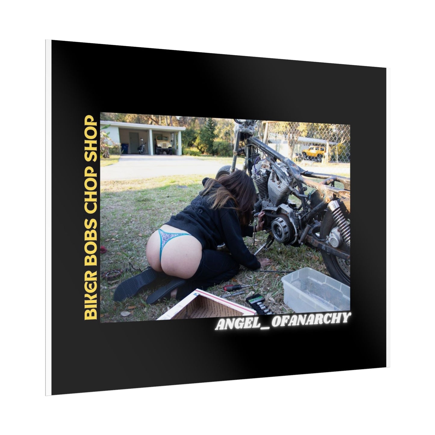 Biker Bob's Chop Shop Poster