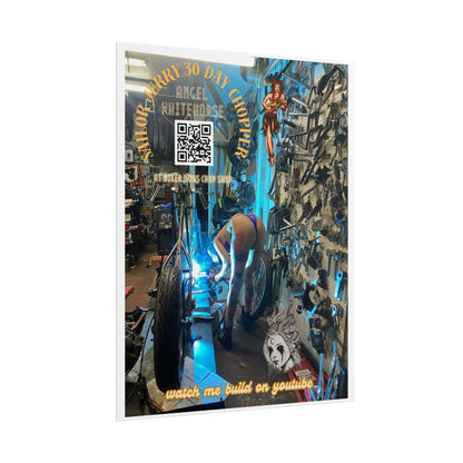 Sailor Jerry 30 Day Chopper Poster