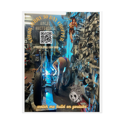 Sailor Jerry 30 Day Chopper Poster