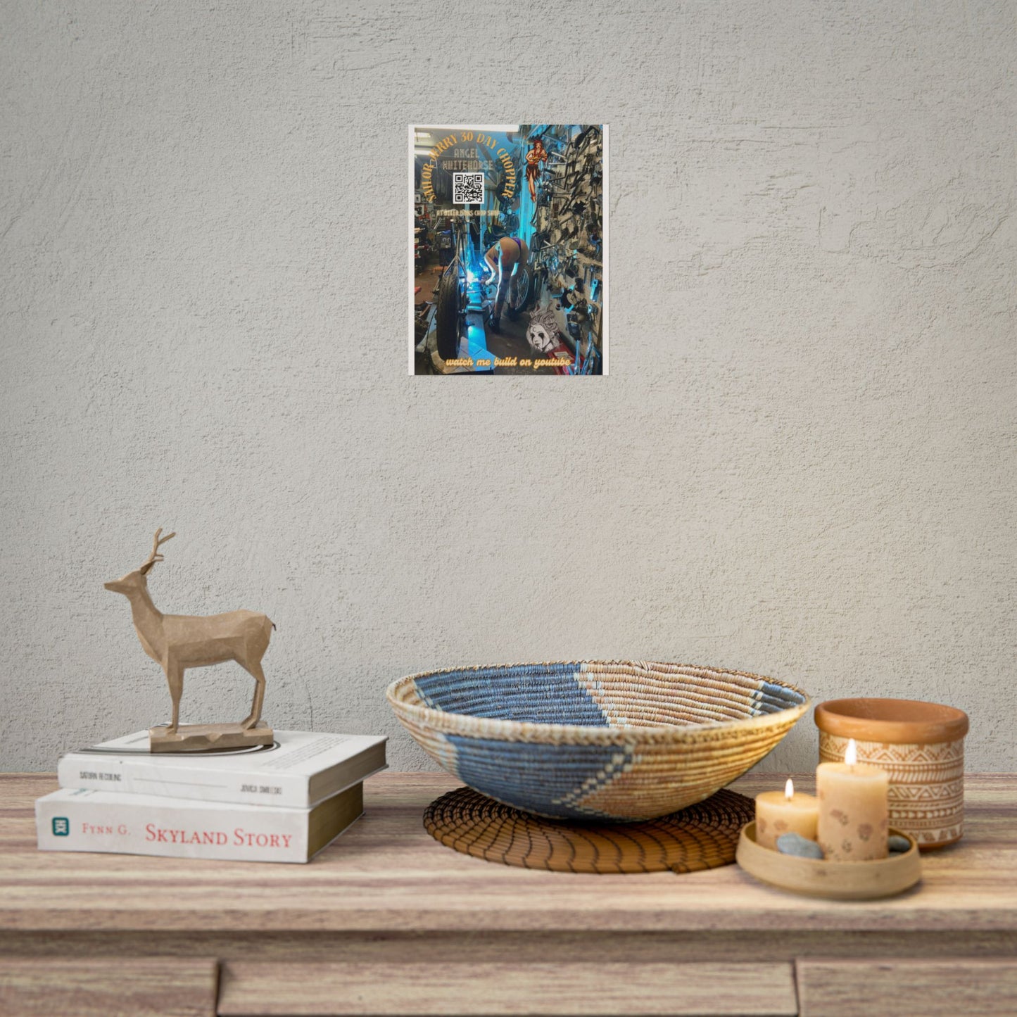 Sailor Jerry 30 Day Chopper Poster