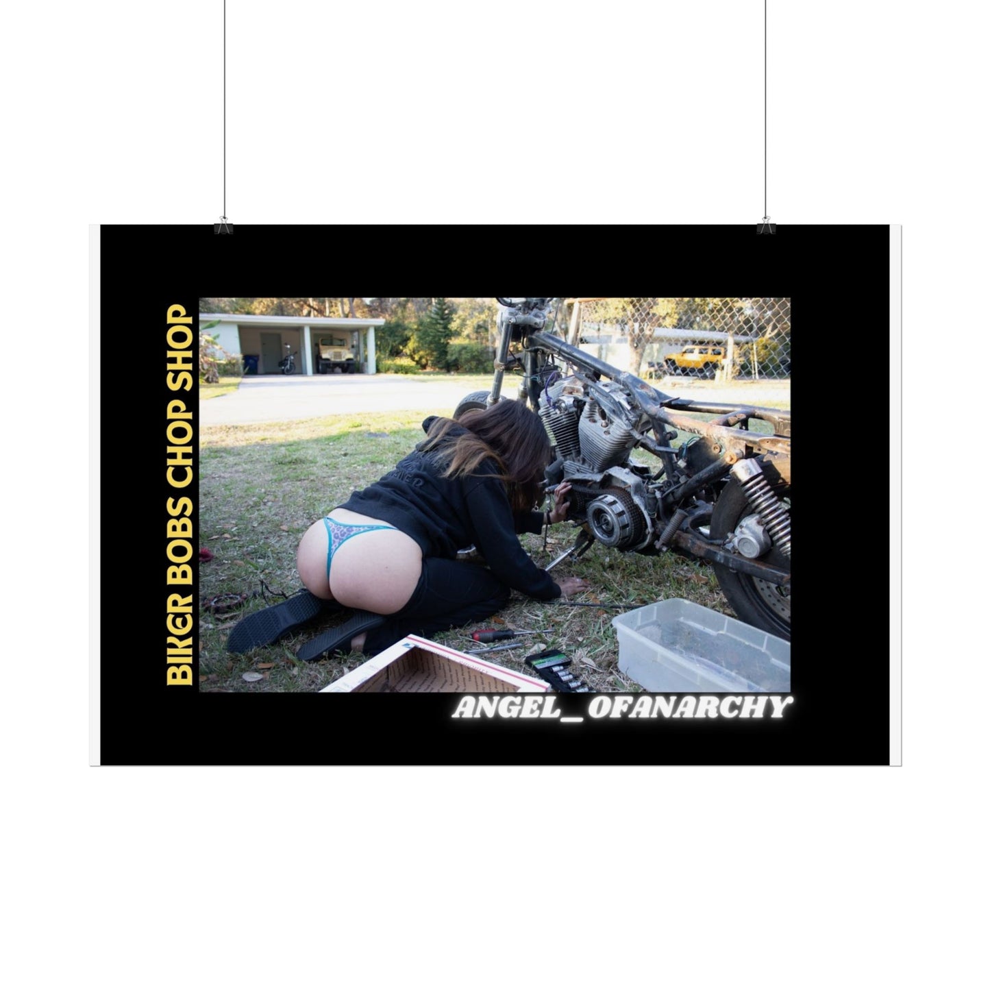 Biker Bob's Chop Shop Poster