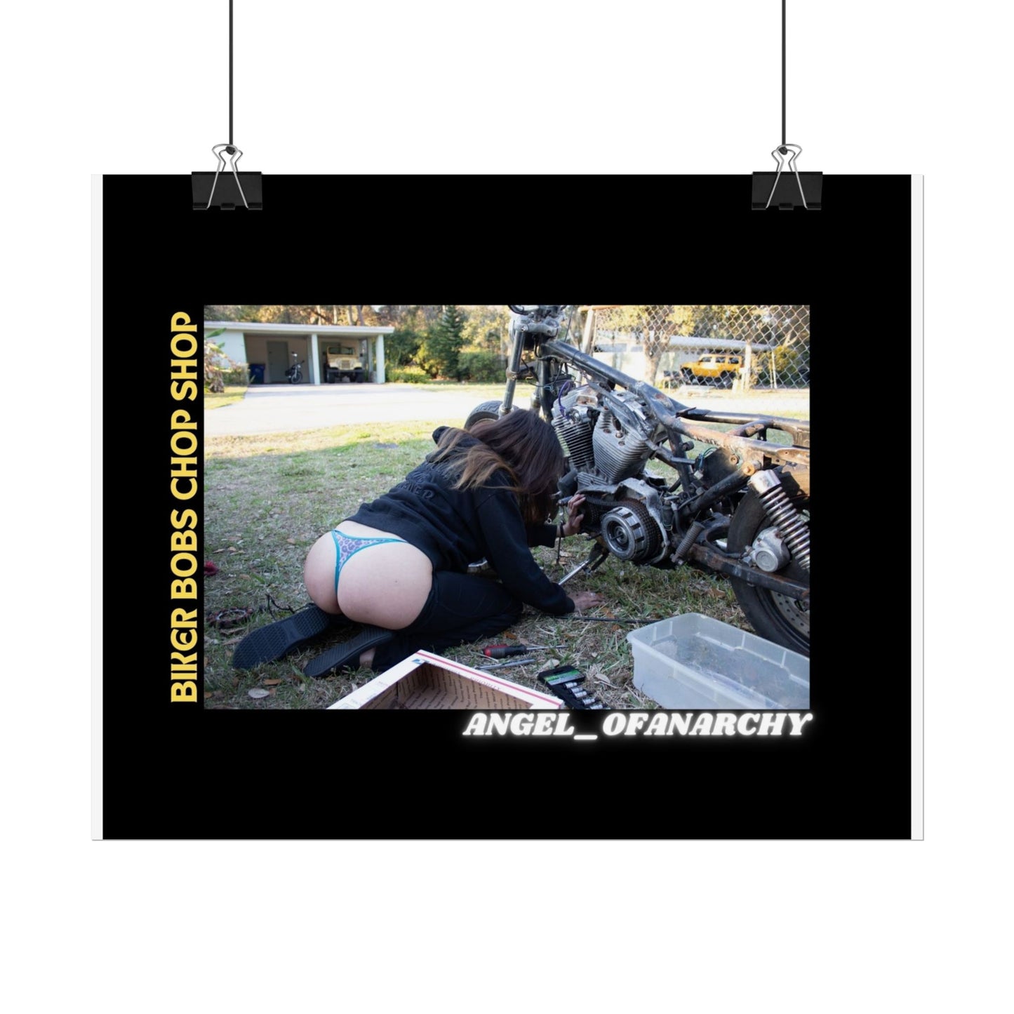 Biker Bob's Chop Shop Poster