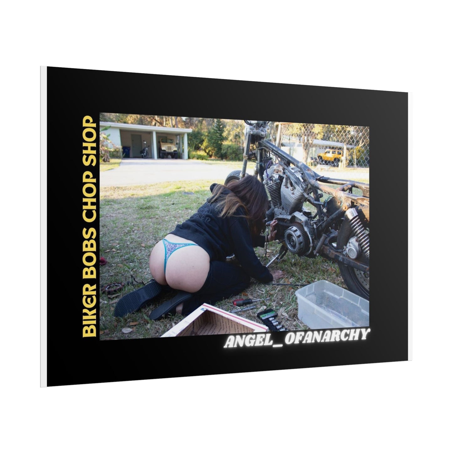 Biker Bob's Chop Shop Poster