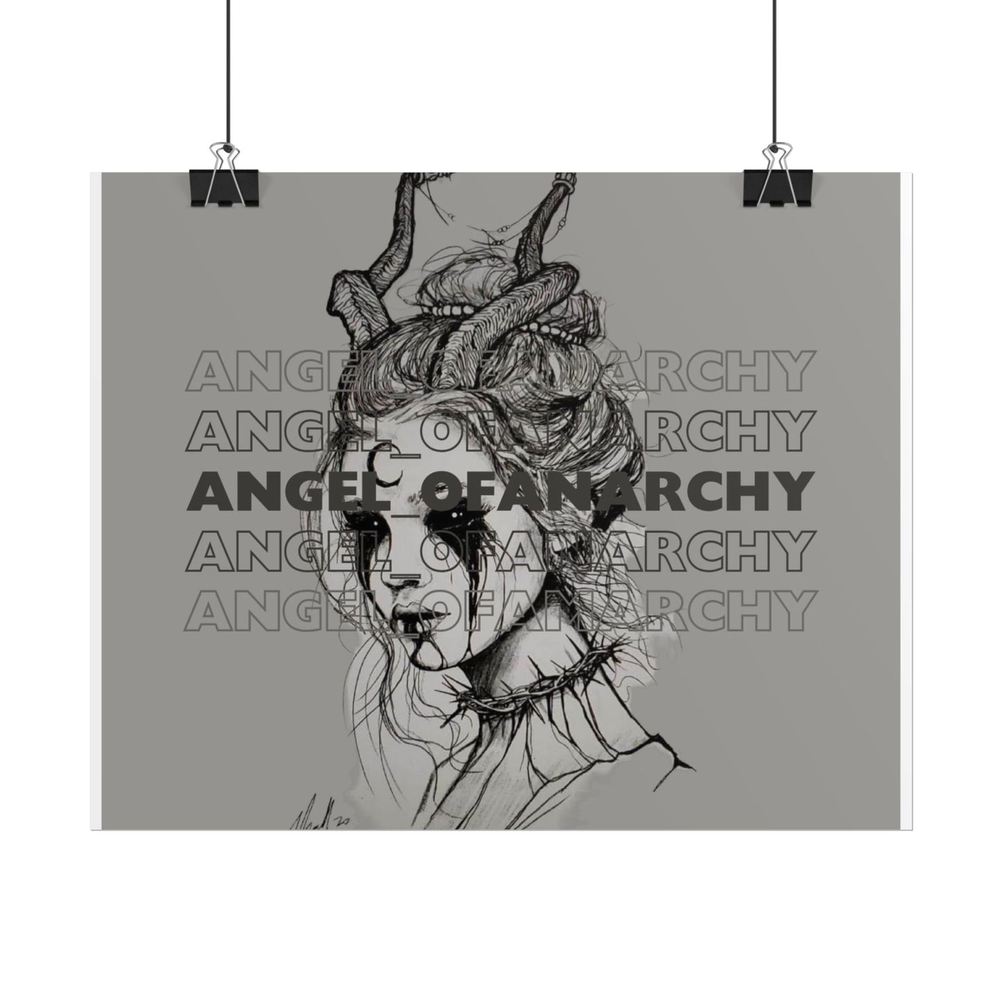 Angel of Anarchy Logo Poster
