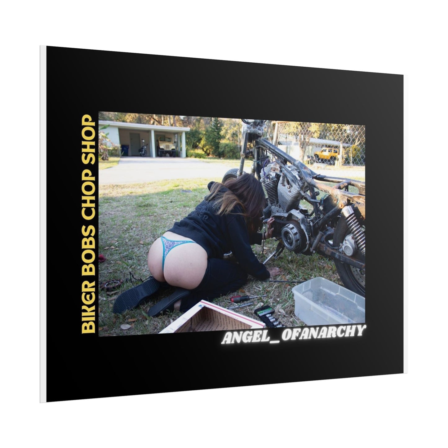 Biker Bob's Chop Shop Poster