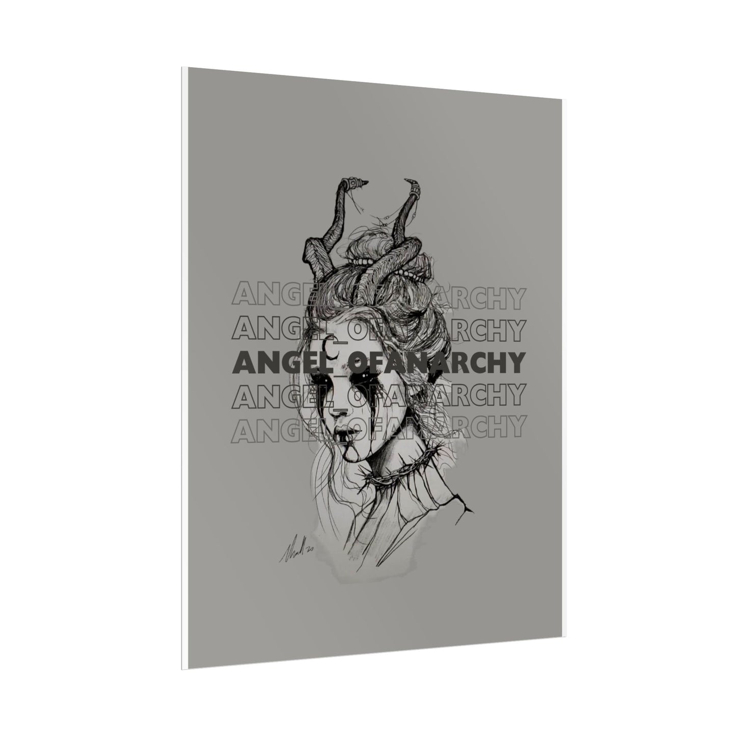 Angel of Anarchy Logo Poster