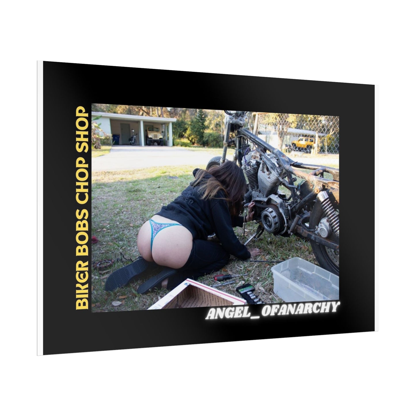 Biker Bob's Chop Shop Poster