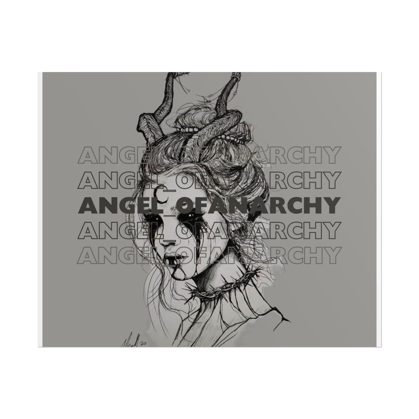 Angel of Anarchy Logo Poster