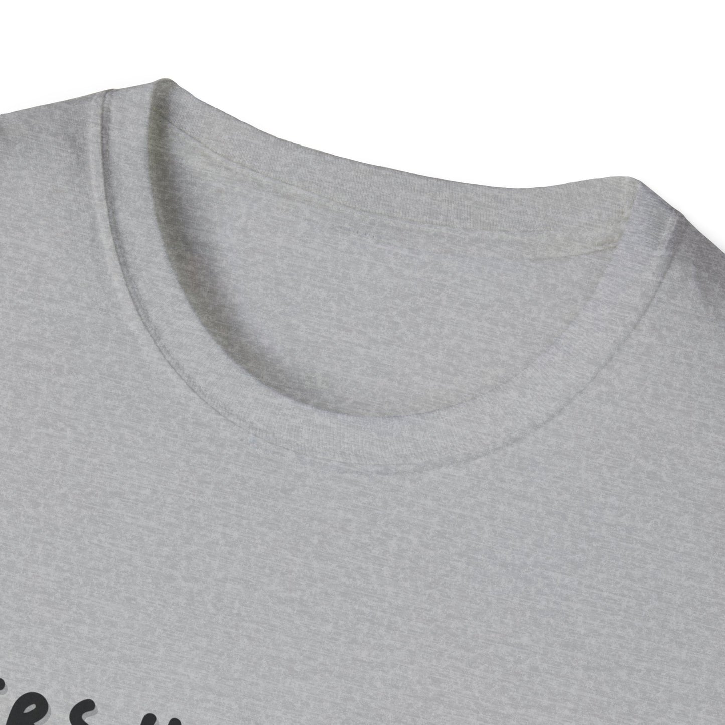 Grey Anti- Authoritarianism Unisex Softstyle T-Shirt