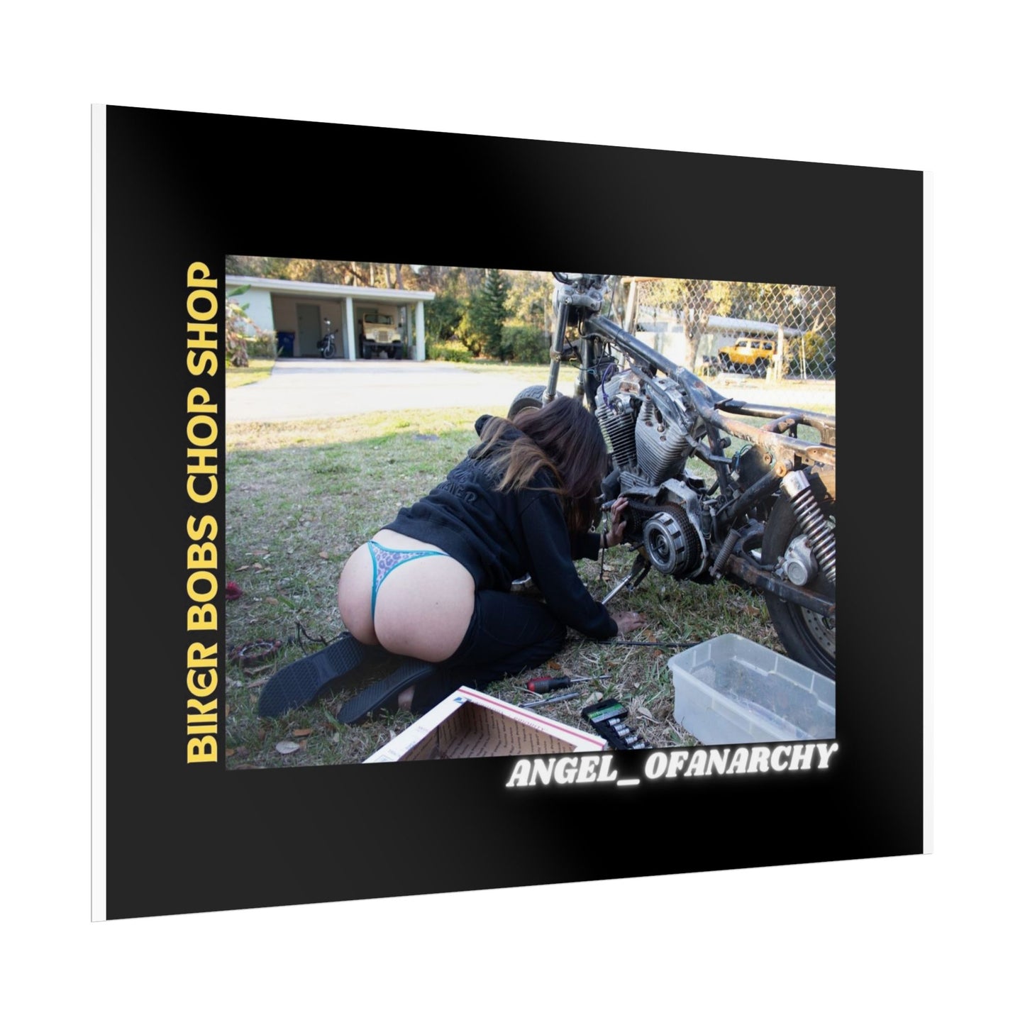 Biker Bob's Chop Shop Poster