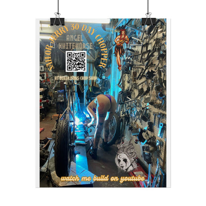 Sailor Jerry 30 Day Chopper Poster