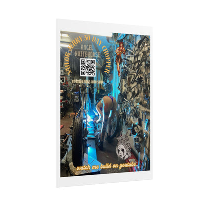 Sailor Jerry 30 Day Chopper Poster