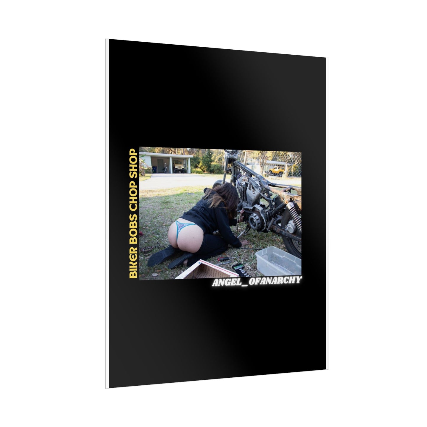 Biker Bob's Chop Shop Poster