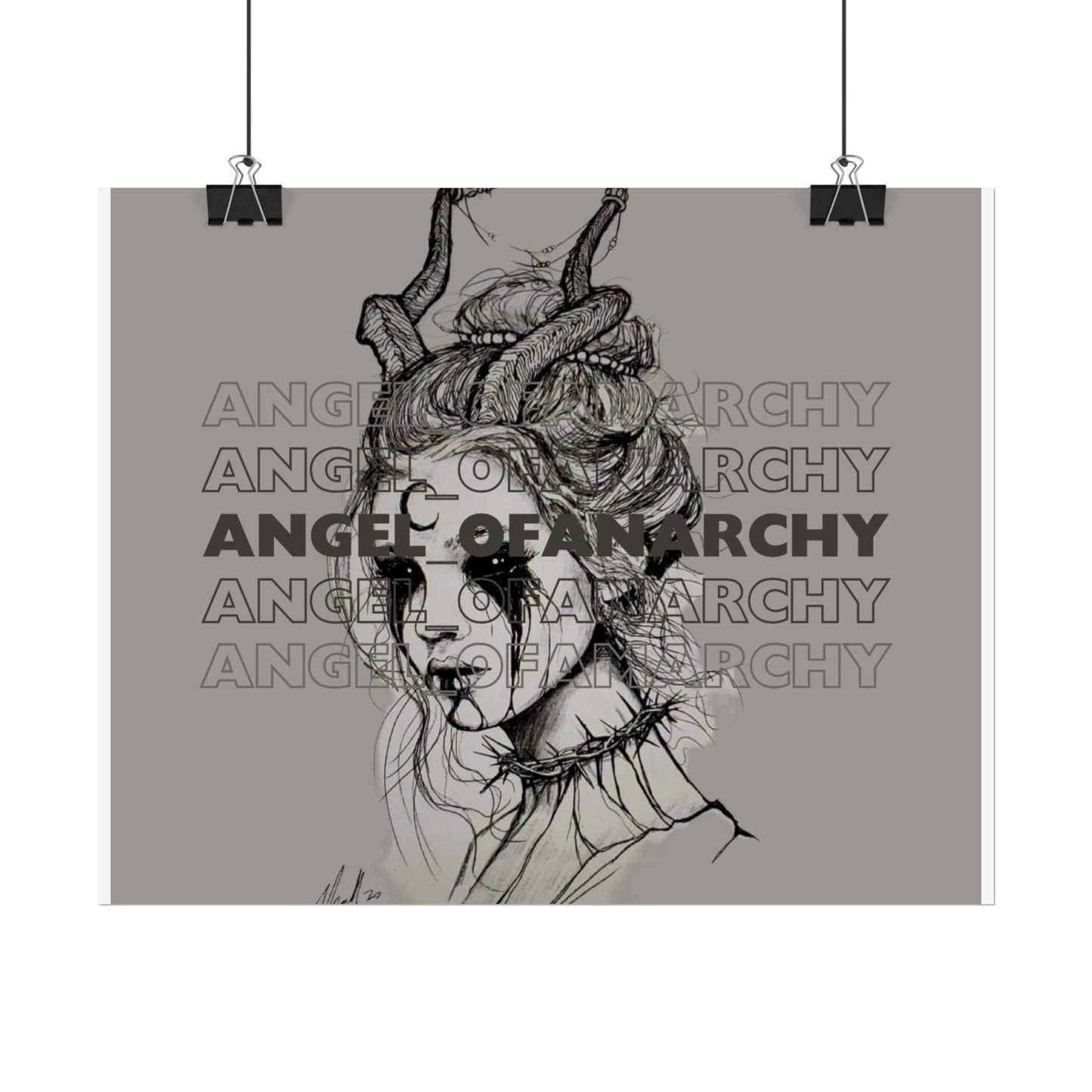 Angel of Anarchy Logo Poster