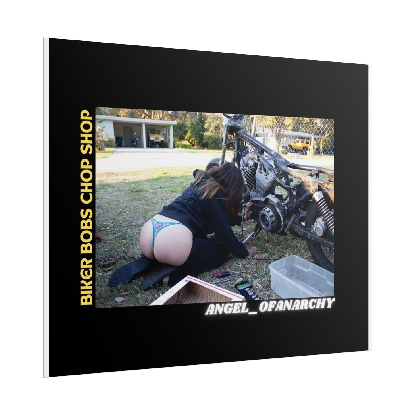 Biker Bob's Chop Shop Poster