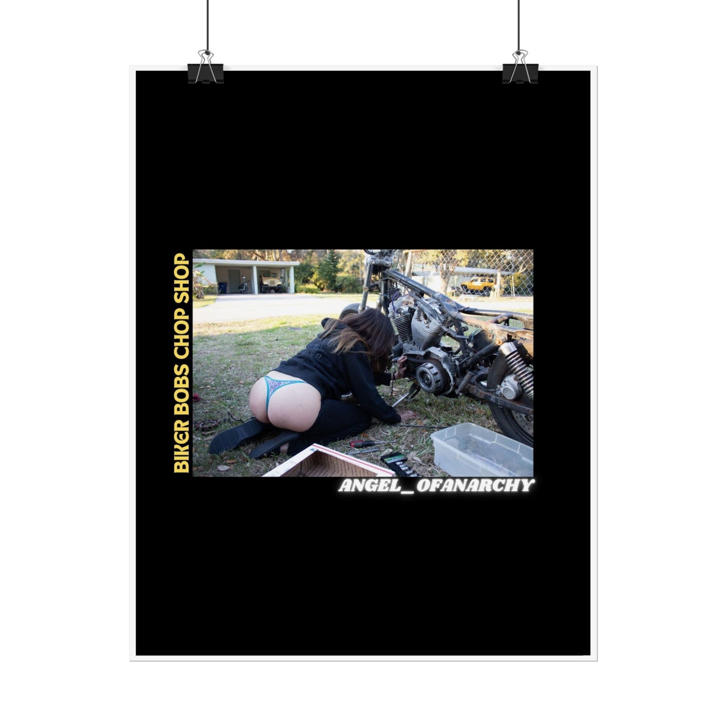 Biker Bob's Chop Shop Poster