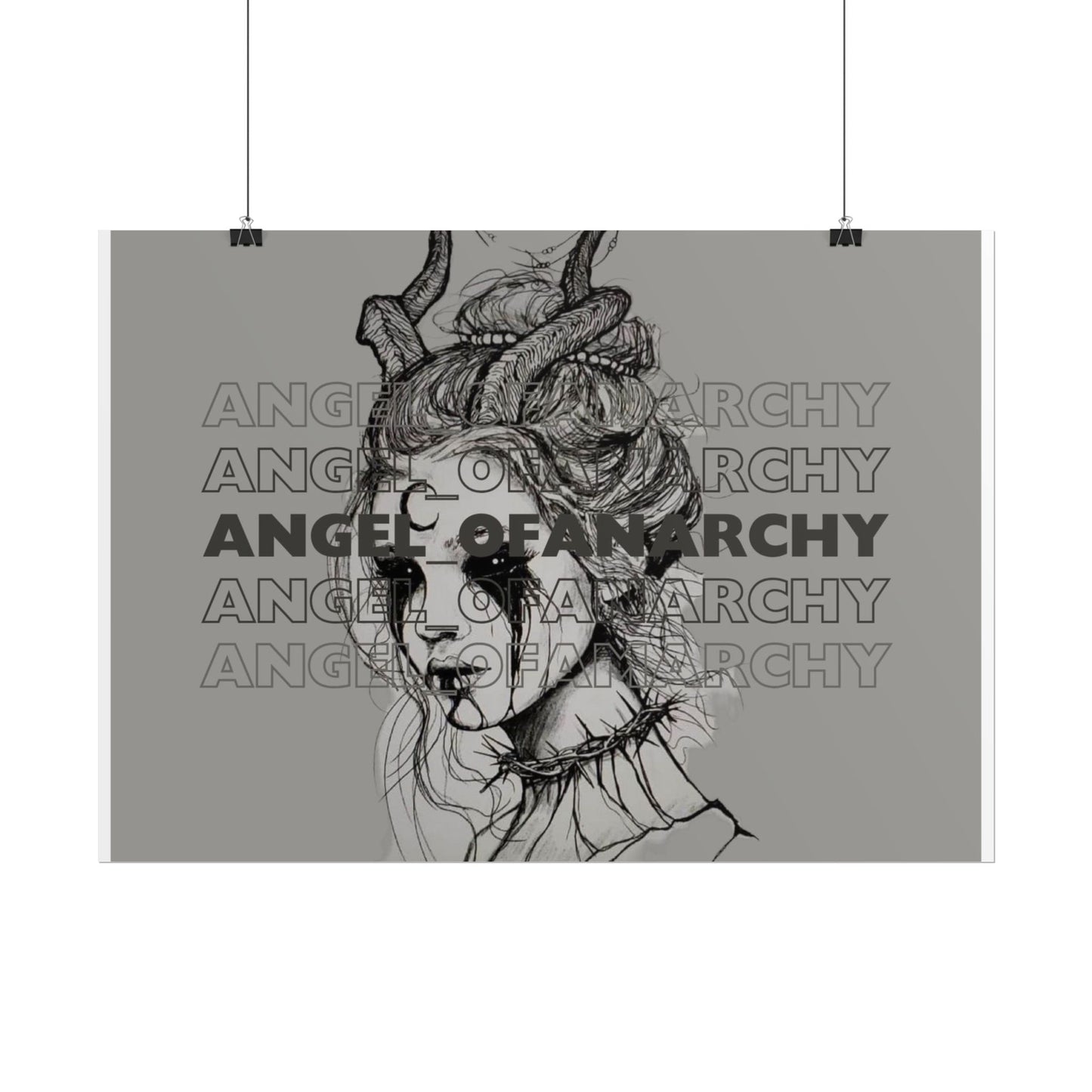 Angel of Anarchy Logo Poster