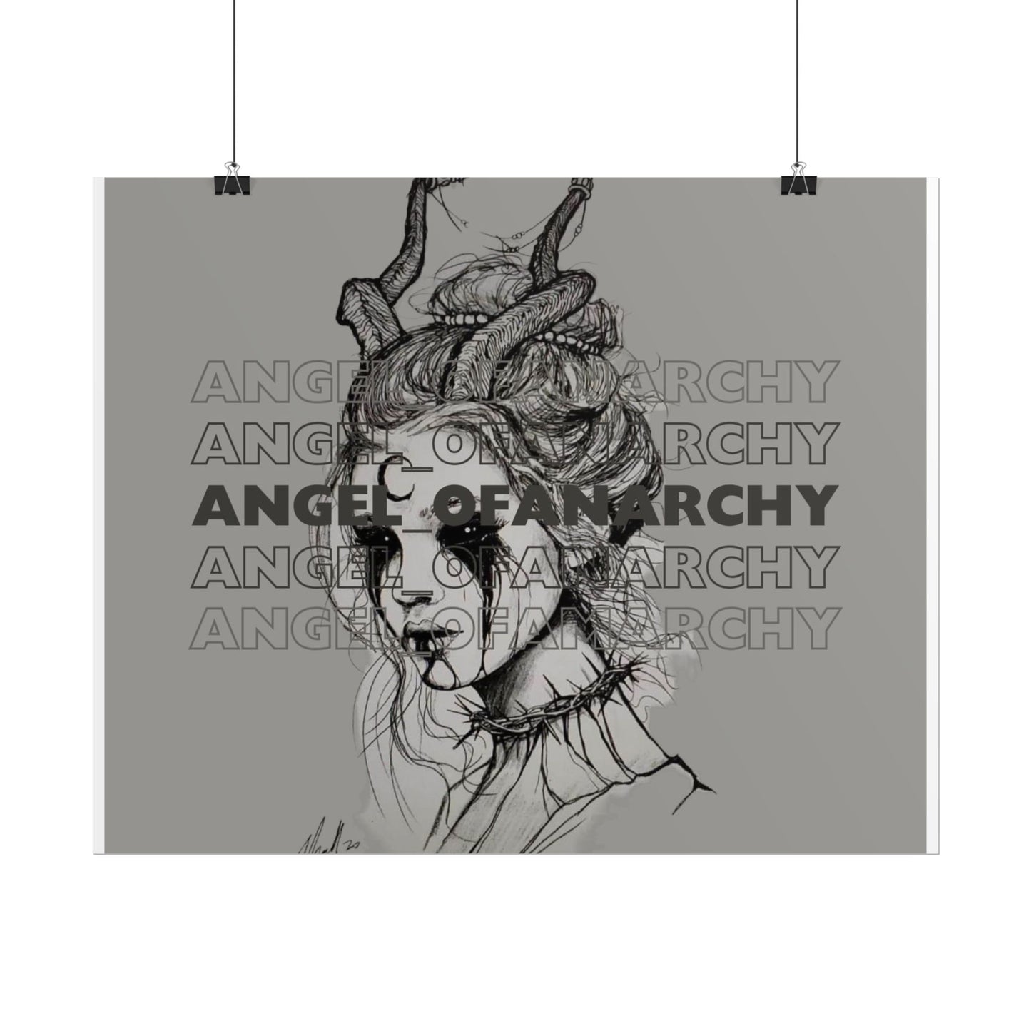 Angel of Anarchy Logo Poster