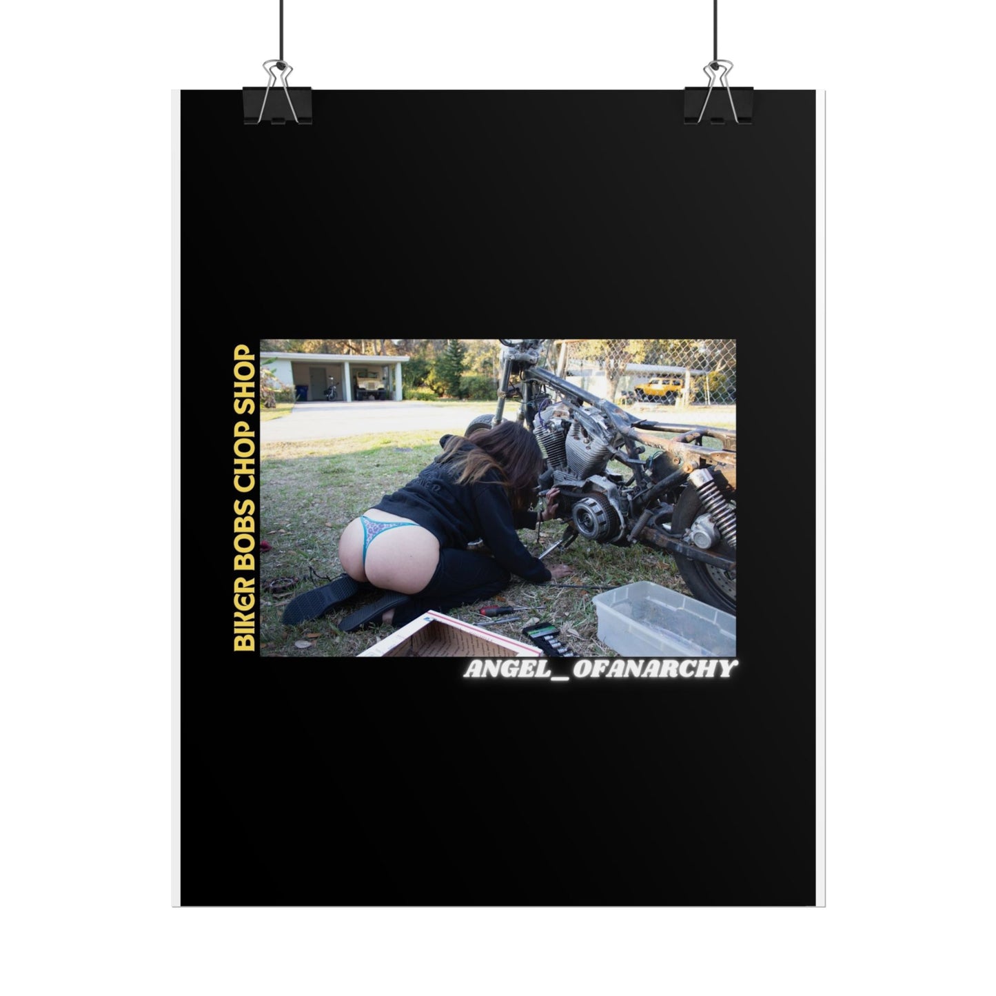 Biker Bob's Chop Shop Poster