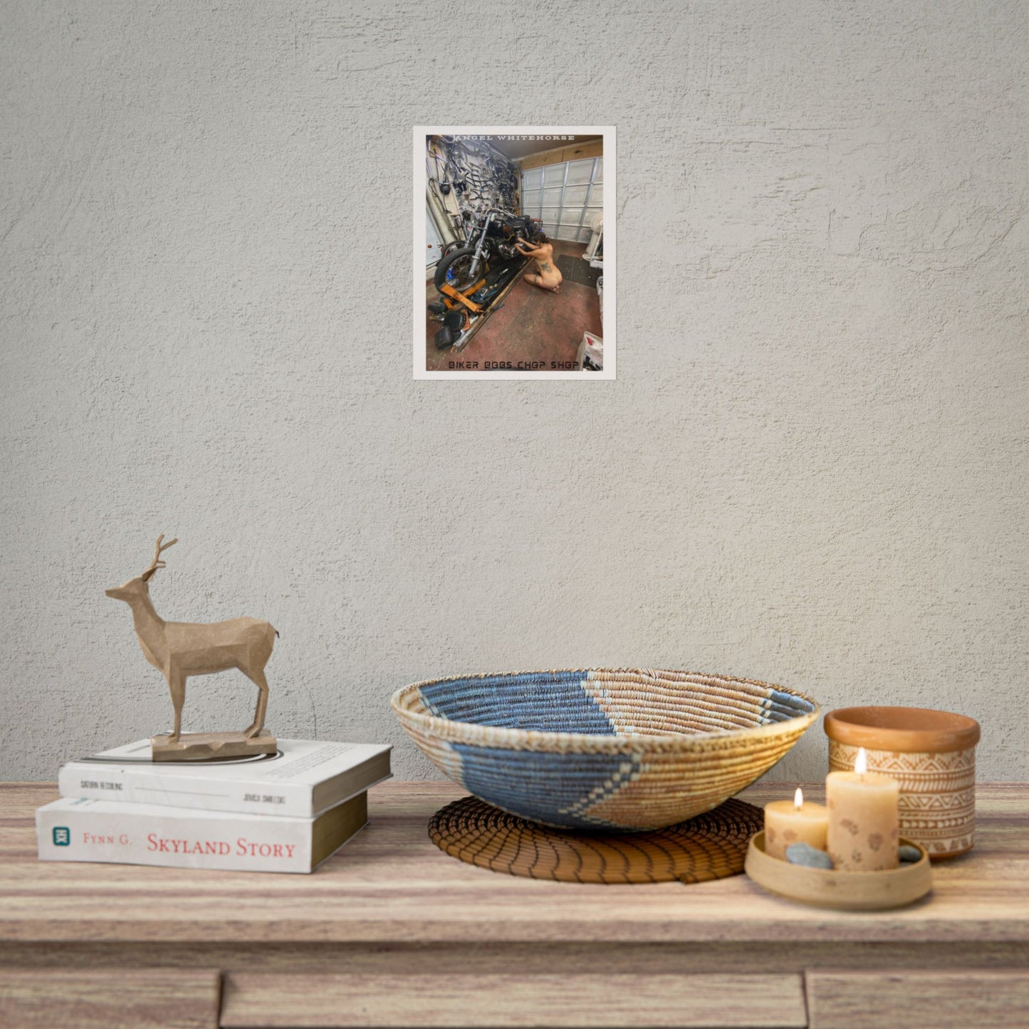 Shovelhead Angel Poster