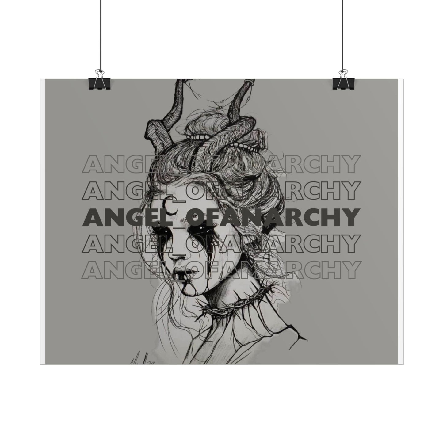 Angel of Anarchy Logo Poster