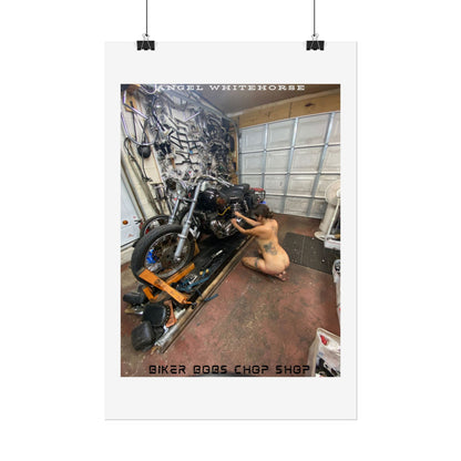 Shovelhead Angel Poster