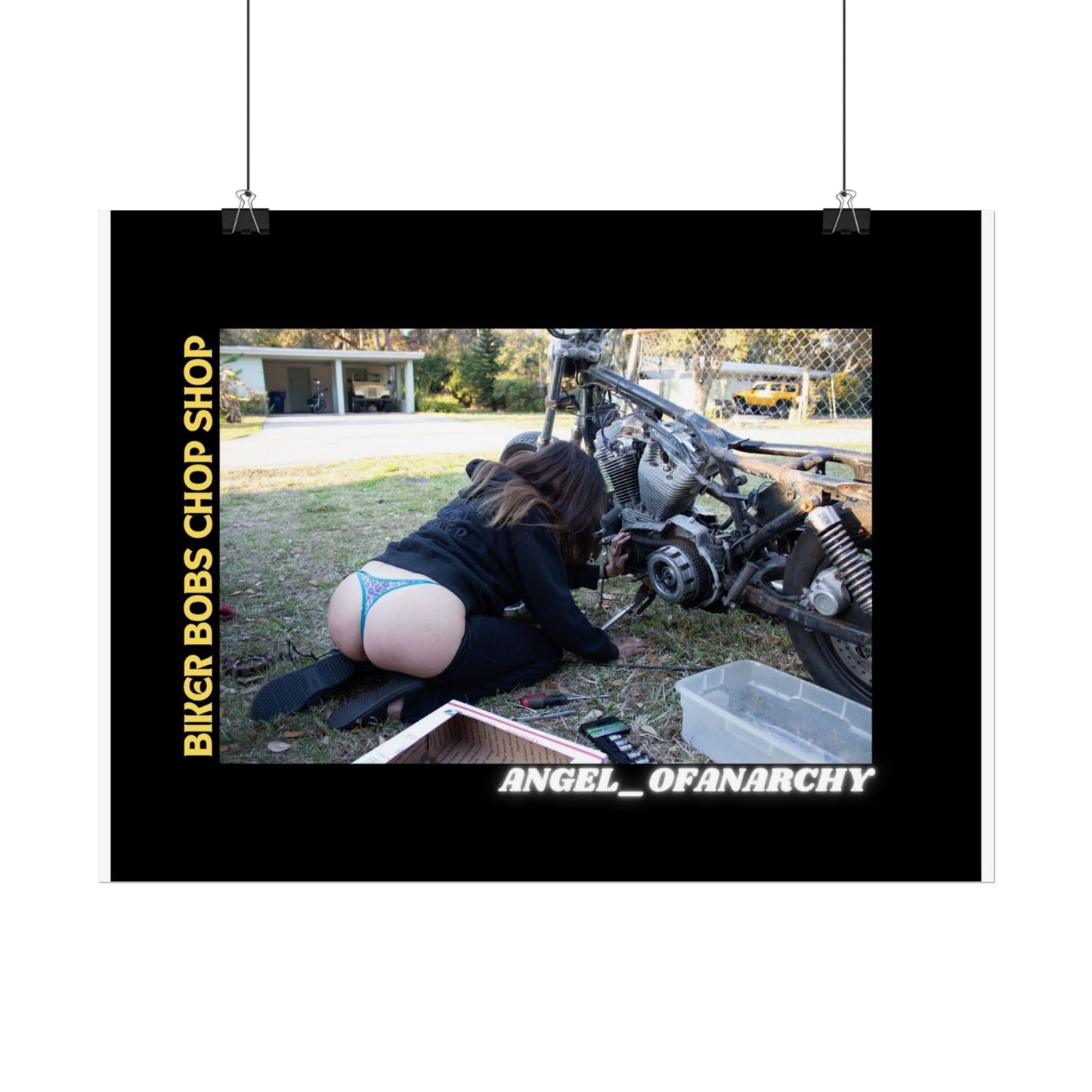 Biker Bob's Chop Shop Poster