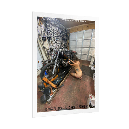 Shovelhead Angel Poster