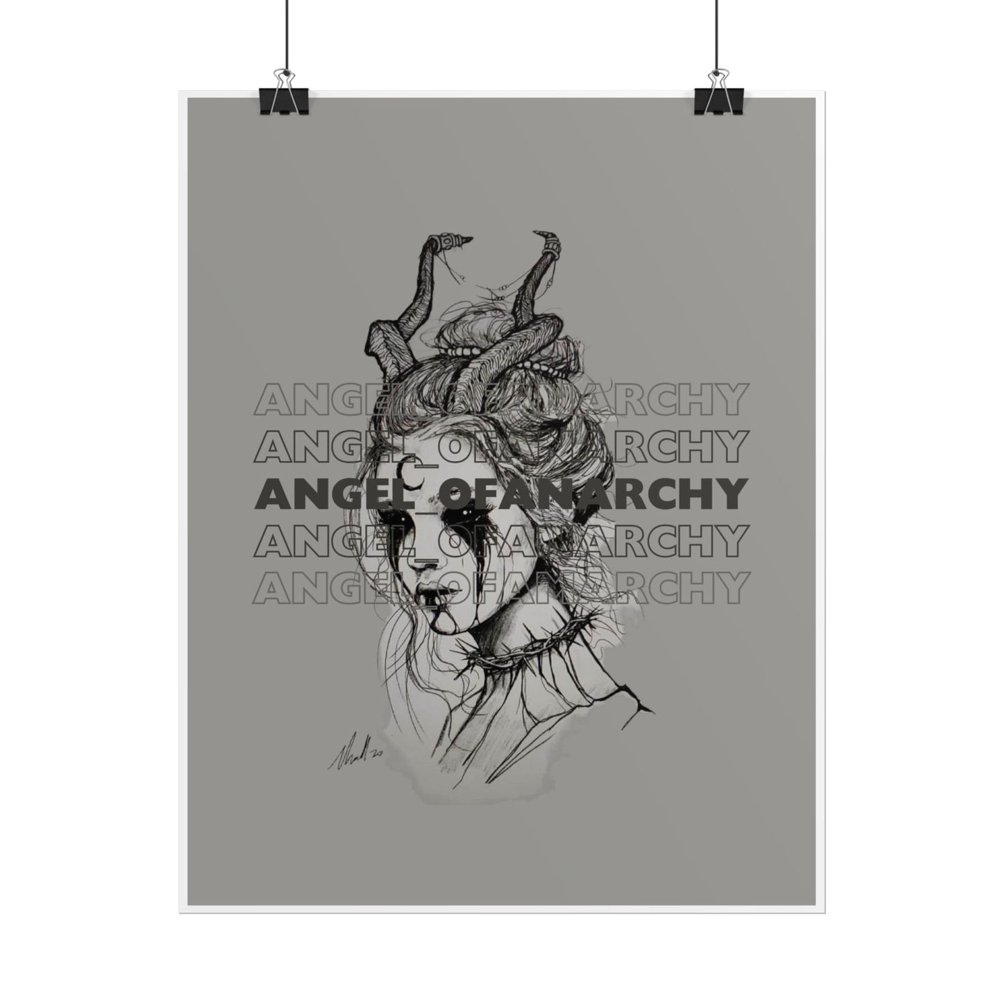 Angel of Anarchy Logo Poster