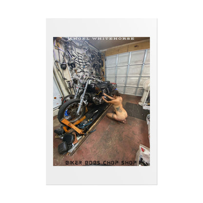 Shovelhead Angel Poster