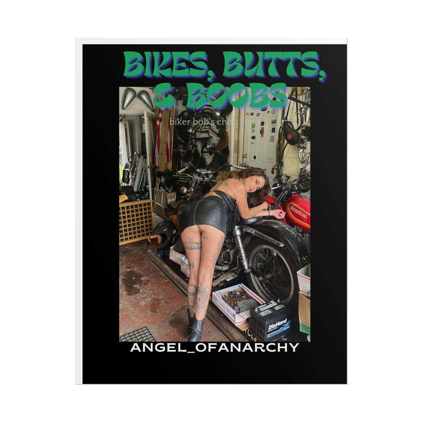 Boobs, Butts, Bikes Poster