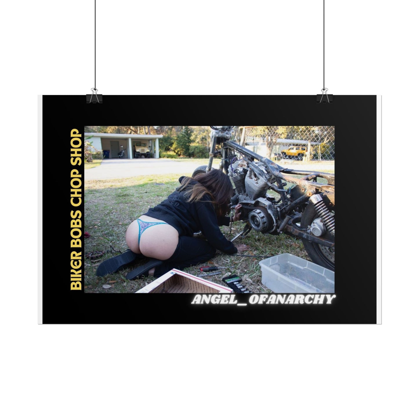 Biker Bob's Chop Shop Poster