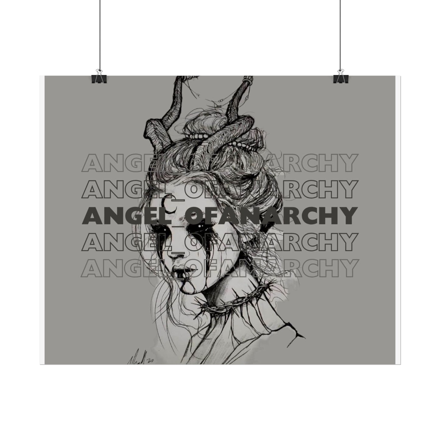 Angel of Anarchy Logo Poster