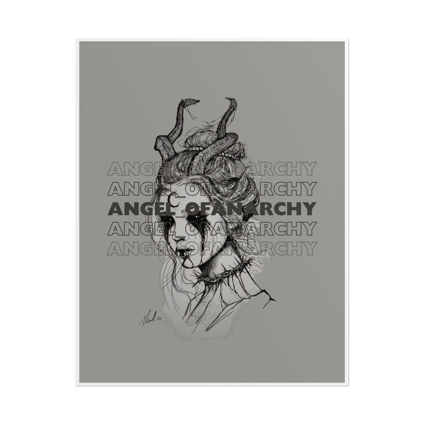 Angel of Anarchy Logo Poster