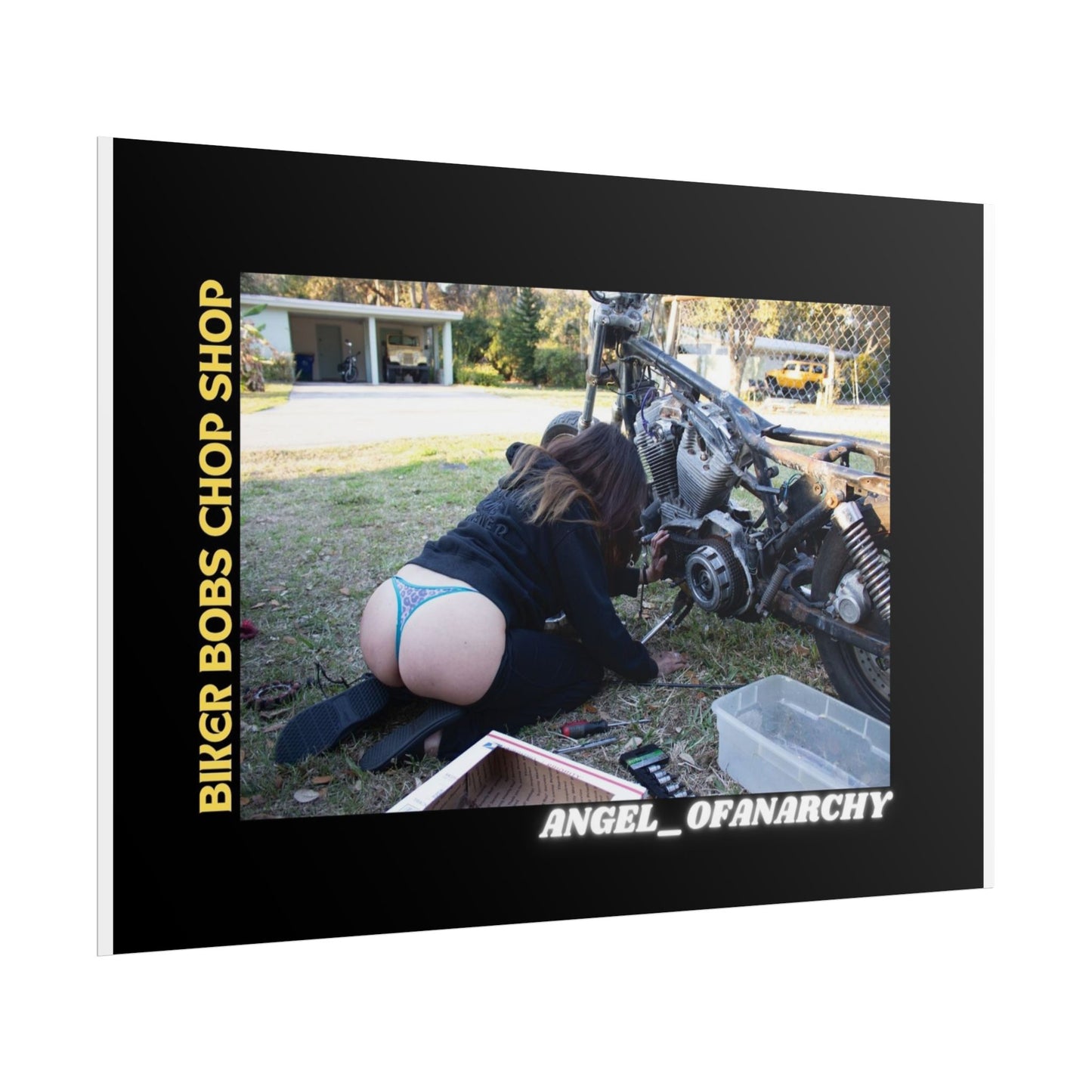 Biker Bob's Chop Shop Poster