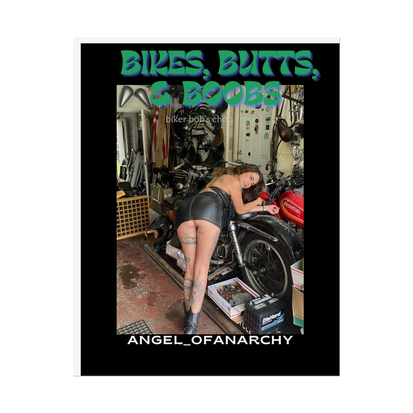 Boobs, Butts, Bikes Poster