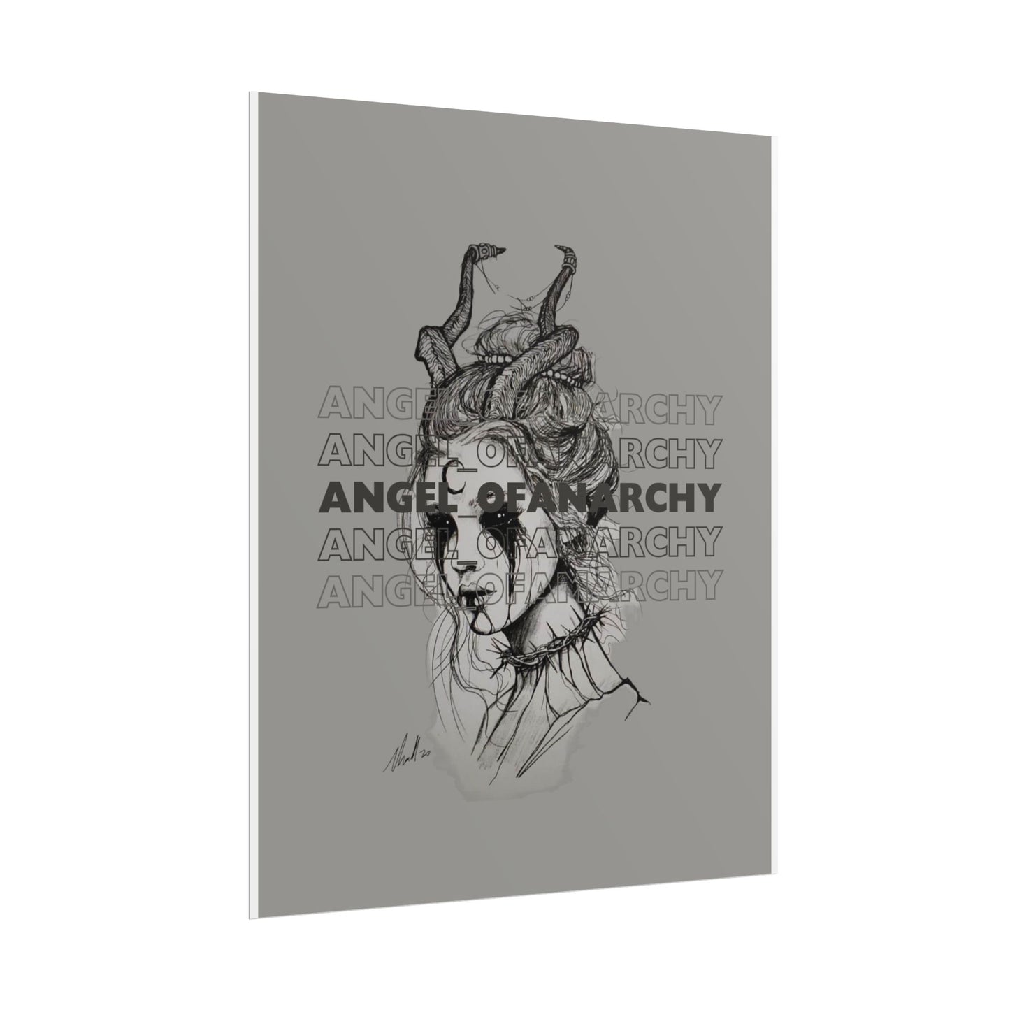 Angel of Anarchy Logo Poster