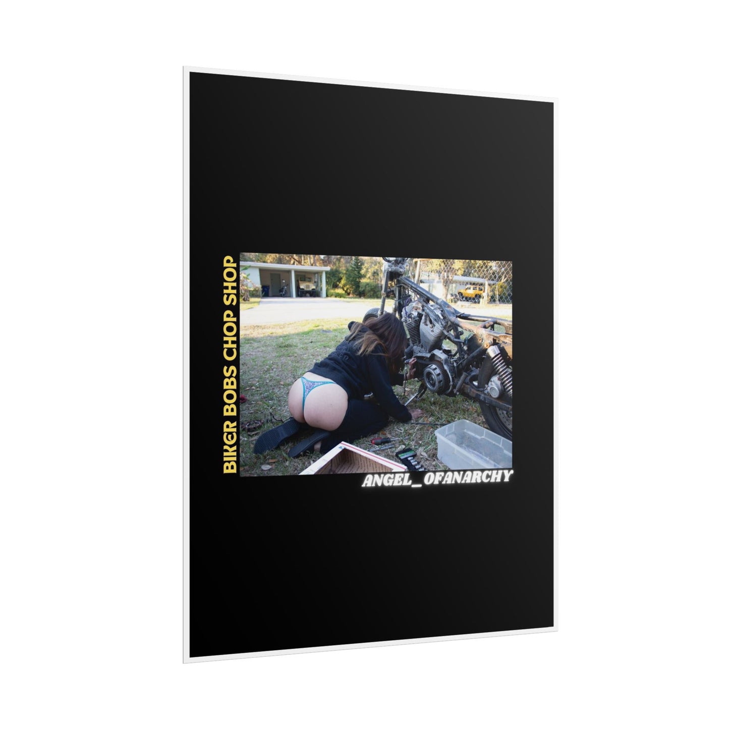 Biker Bob's Chop Shop Poster