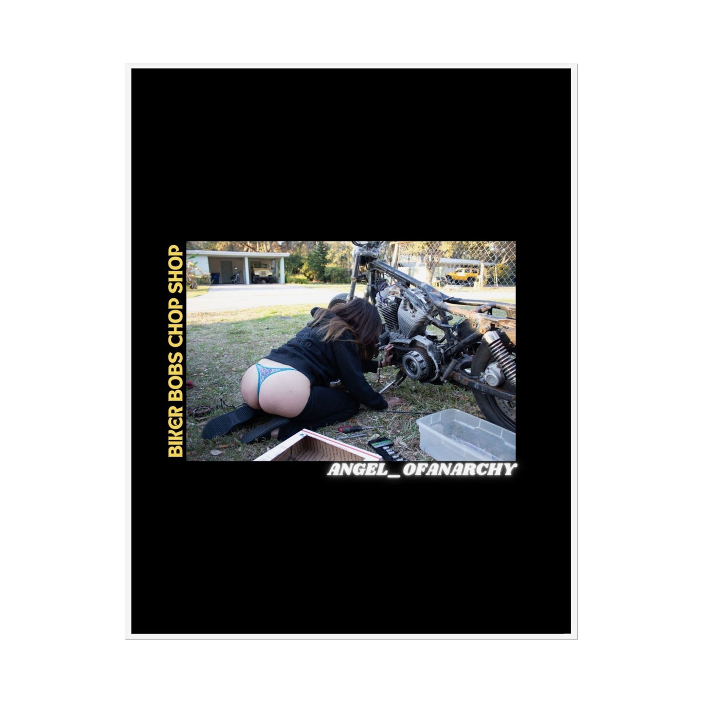 Biker Bob's Chop Shop Poster