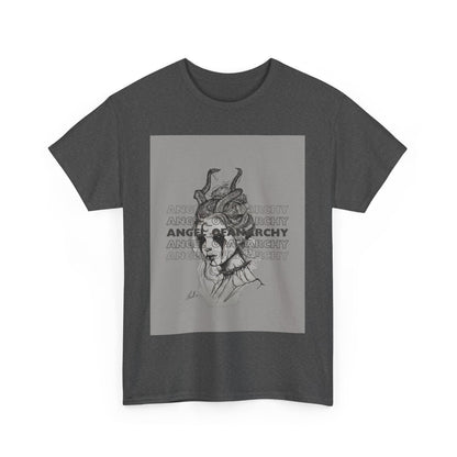 Unisex Angel of Anarchy Logo Heavy Cotton Tee