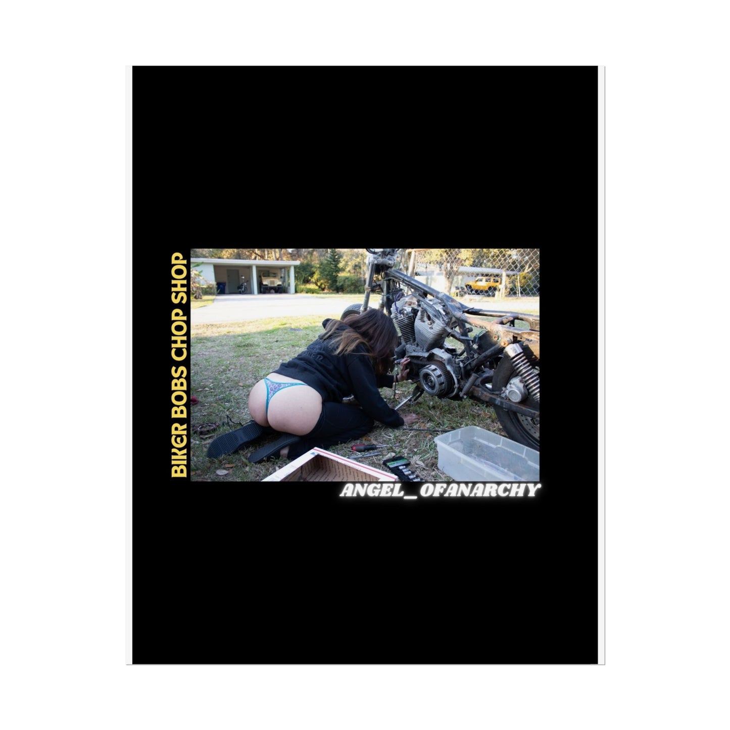 Biker Bob's Chop Shop Poster